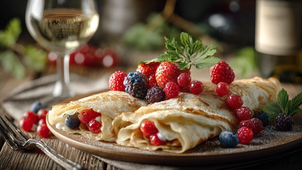 Accords pour les crêpes sucrées