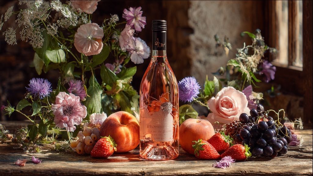 Comment le vin rosé est-il dégusté pour révéler ses caractéristiques ?