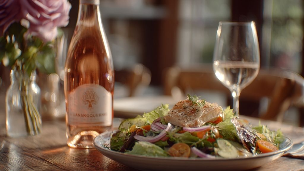 Comment marier rosé et salade niçoise ?