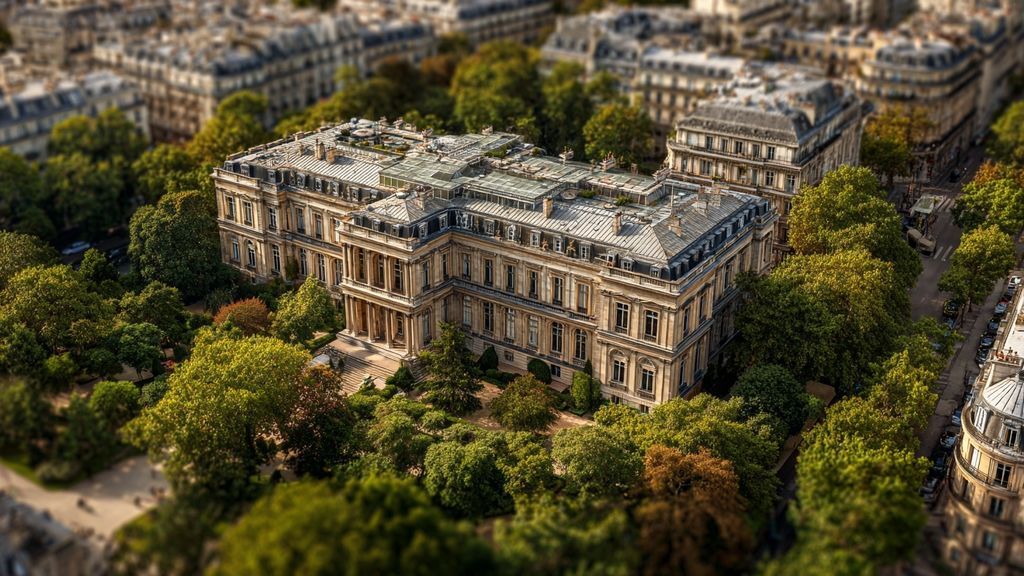 L’Hôtel Salomon de Rothschild dans le 8ème arrondissement de Paris