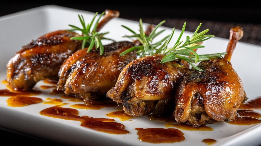 La recette des cailles farcies aux morilles