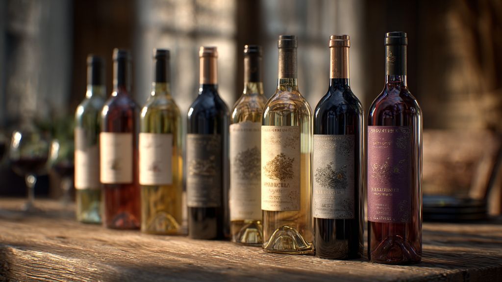 La variété des vins proposée à la Maison des Vins de Madiran