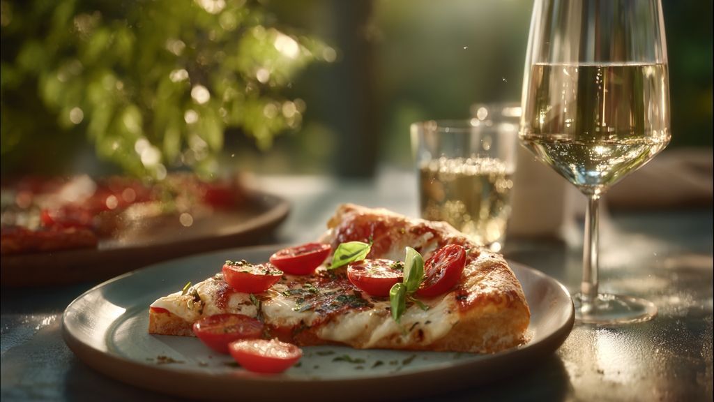 L'accord parfait pour une pizza Margherita