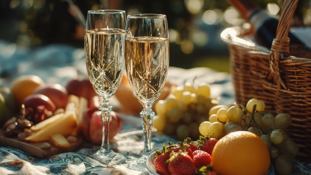 Le champagne, une boisson à bulles peu calorique ?