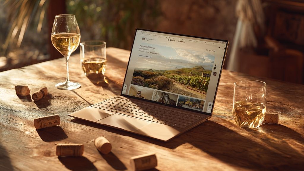 Le nouvel essor de la vente de propriété viticole en ligne