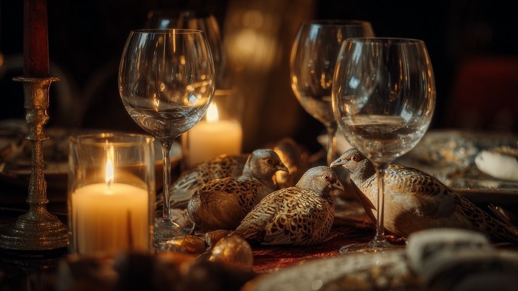 Les suggestions de vins pour les cailles farcies aux morilles