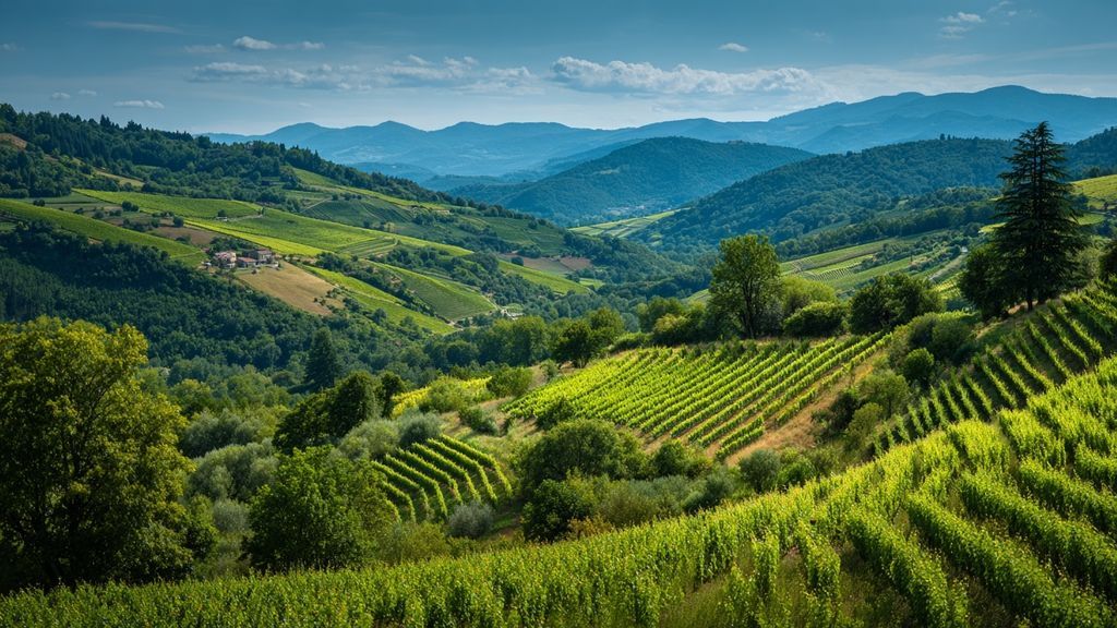 Les terres vivantes du Beaujolais