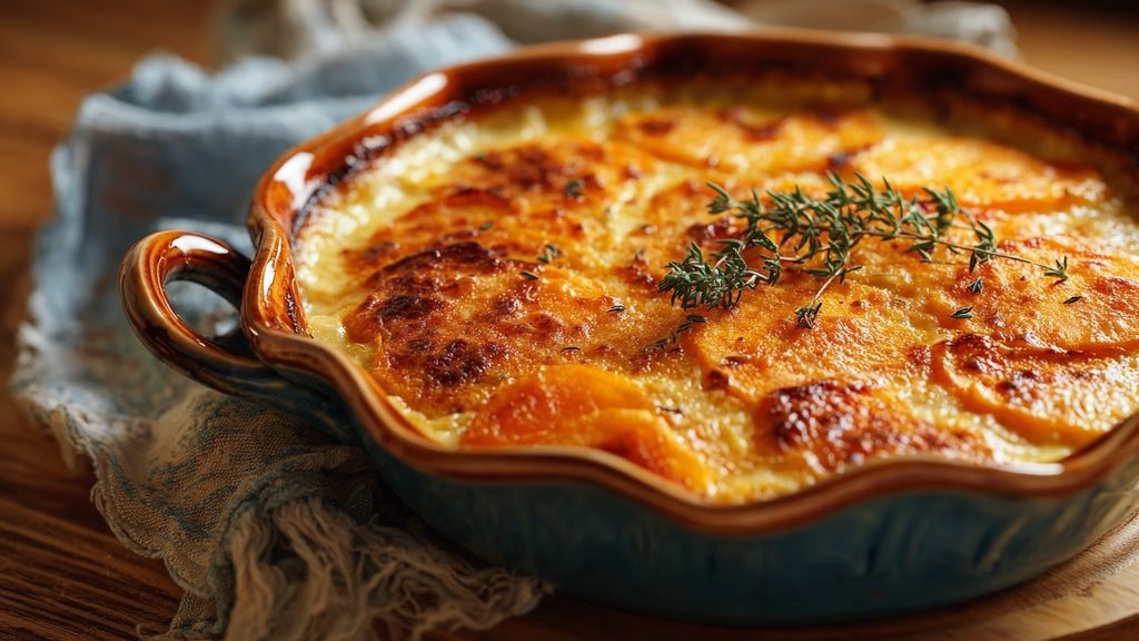 Pour un potiron en version salée