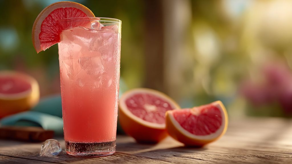 Une version sans alcool du cocktail rosé pamplemousse