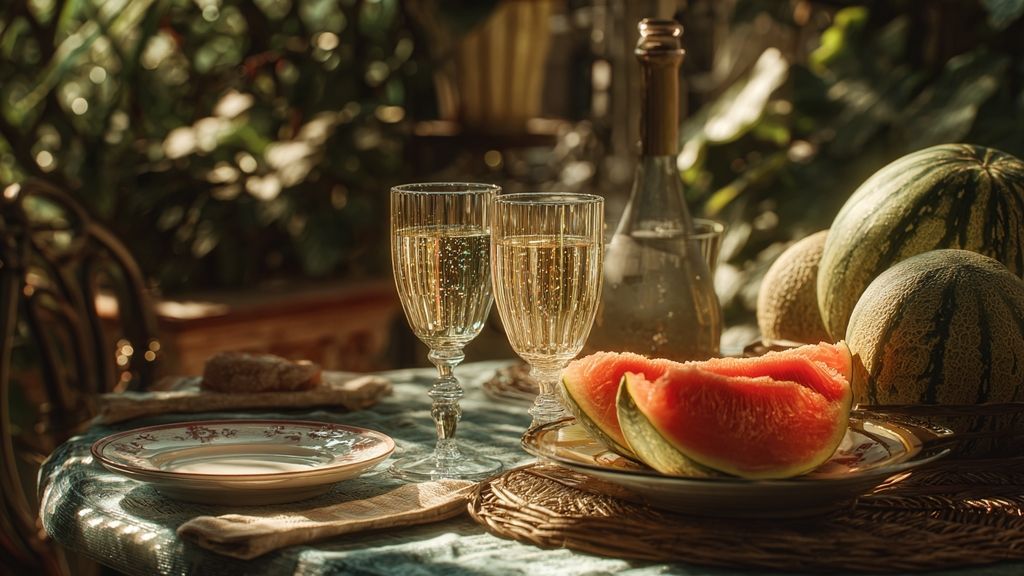 Vin et Melon: Dégustation à l’italienne